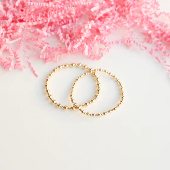 BB Mini Katy Gold Beaded Bracelet