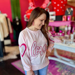 Katie Love Pink Sweatshirt