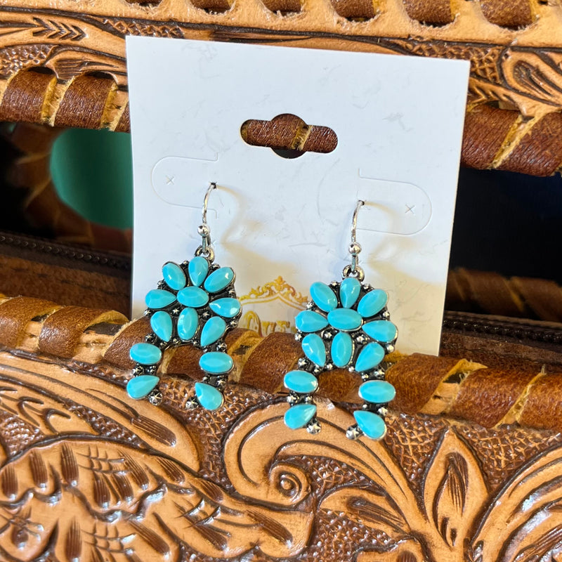 Turquoise Squash Small Design Earrings