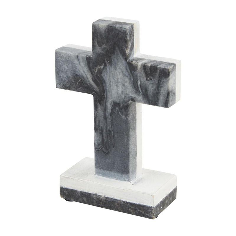 Gray Marble Standing Cross