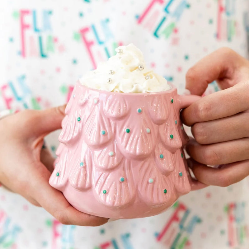 Pink Tree Mug