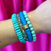 Turq Blue Tone Bracelet Set