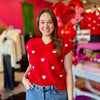 Red Heart Sweater Vest