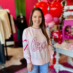 Katie Love Pink Sweatshirt