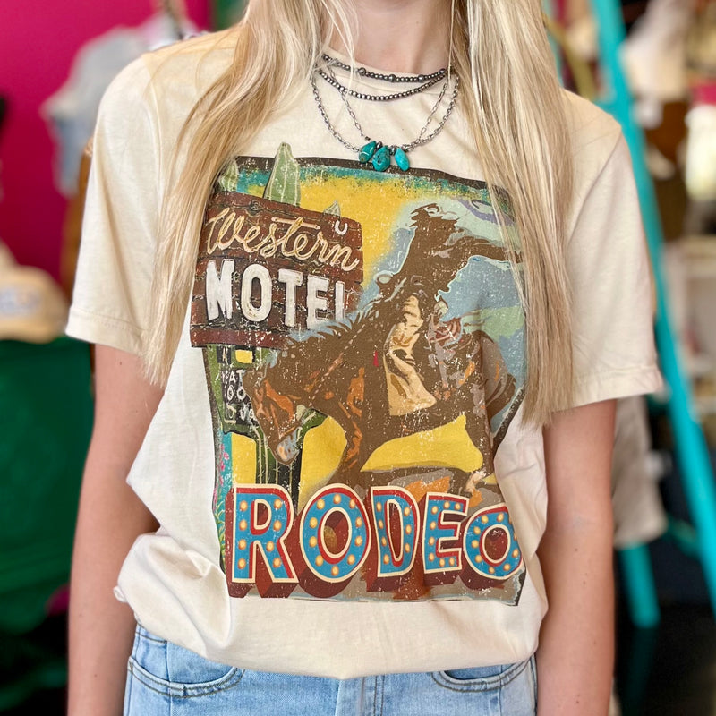 Western Motel Rodeo Tee