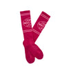 Cowboy Lovers Pink Boot Sock