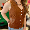 Brown Bootstitch Vest