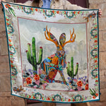 Jewelled Jackalope Shorty 26" Wild Rag