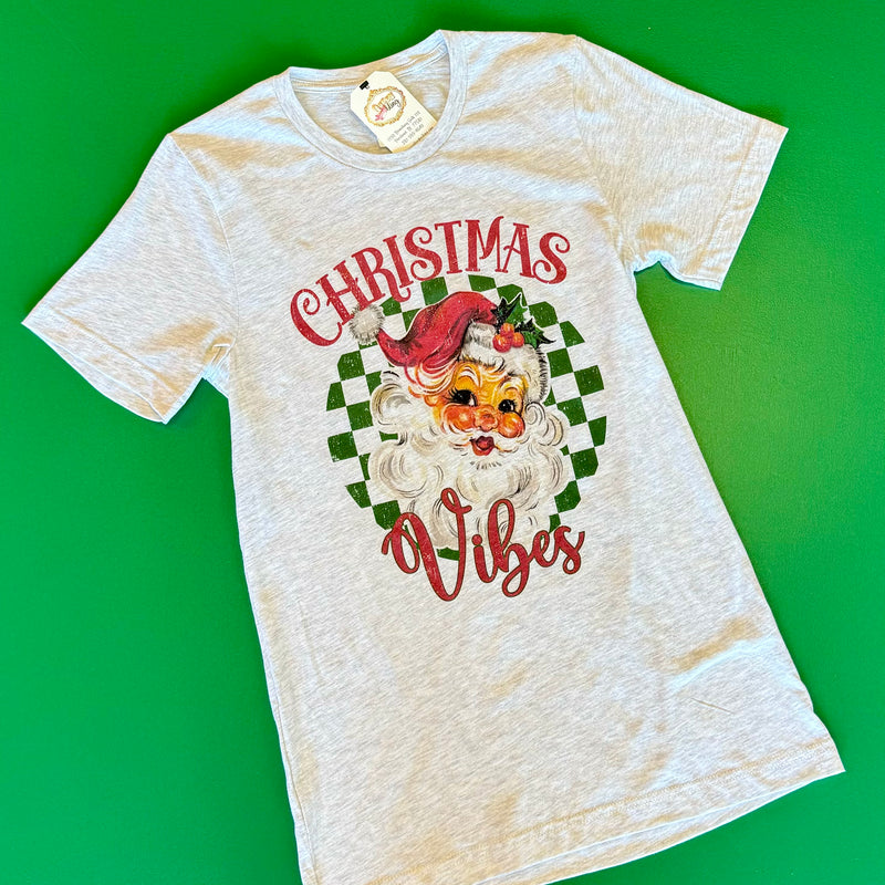 Christmas Santa Vibes Tee