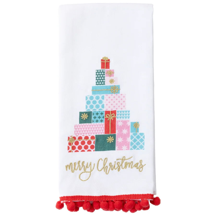 Present Tree Tea Towel