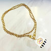 Gold Chain Crossbody Phone Lanyard