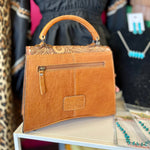 Houston Tooled Top Handle Bag