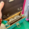 Stockyard Turquoise Tooled Chain Purse