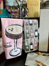 Wine Bottles Bar Towel