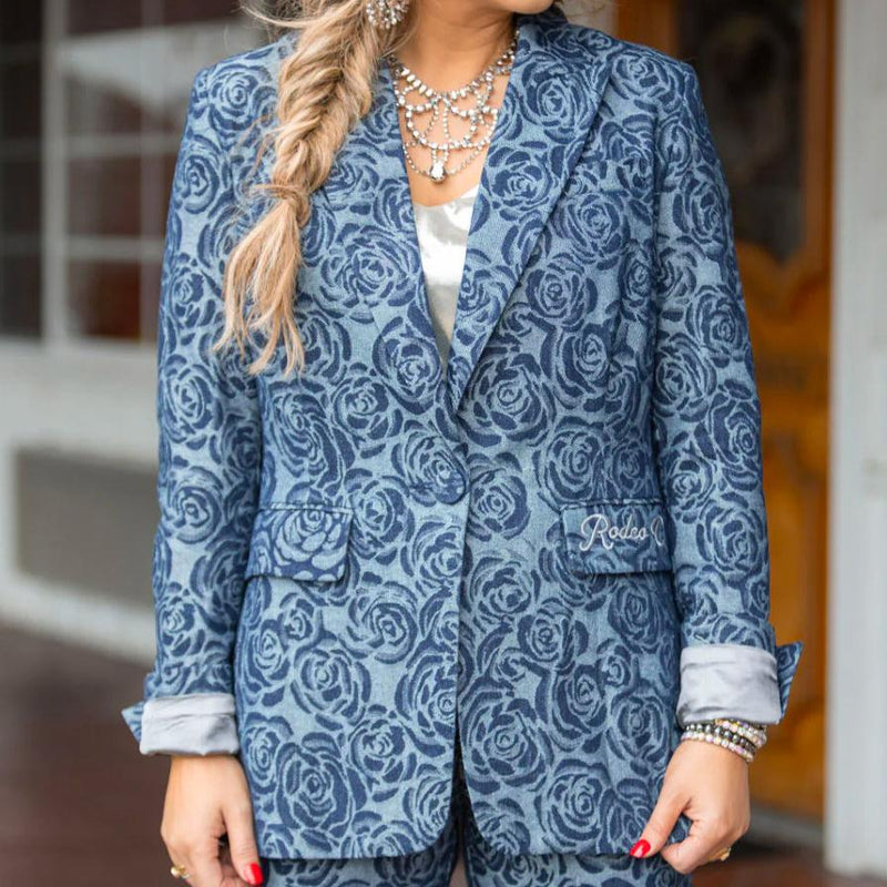 RQ Iconic Q Denim Blazer