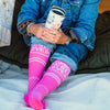 Cowboy Lovers Pink Boot Sock