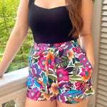 Santa Elena Printed Shorts