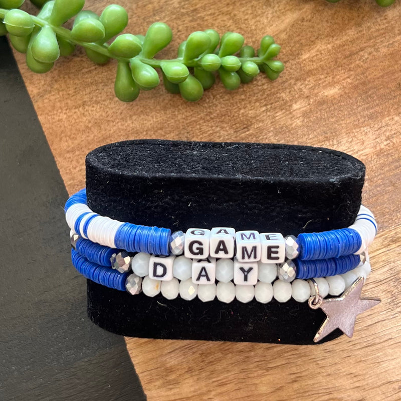 Royal Gameday Bracelet Set