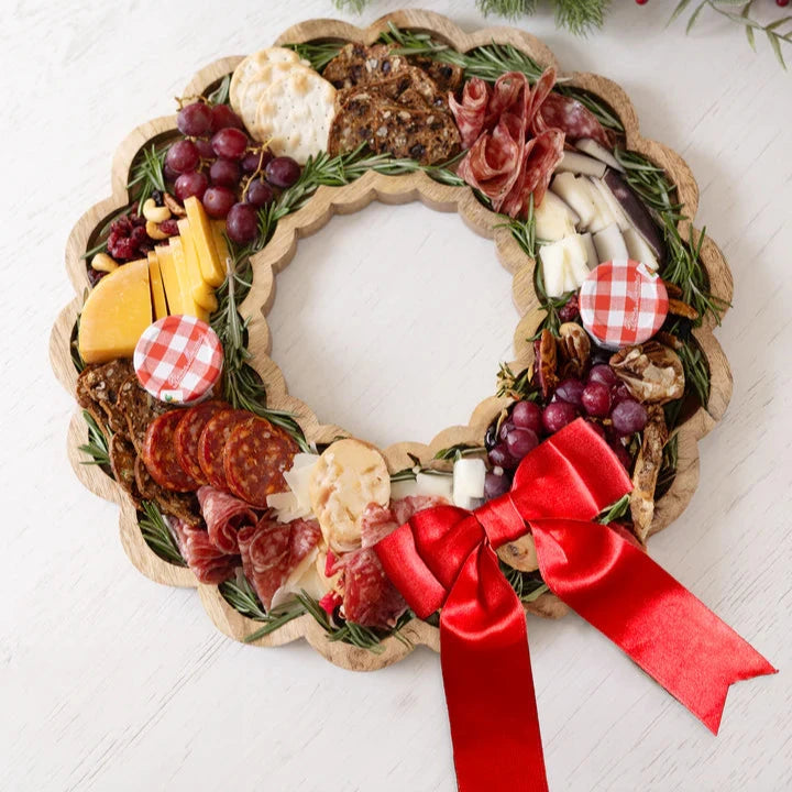 Wreath Serving Board